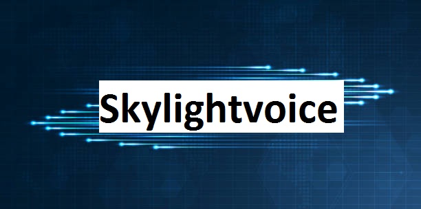 "Skylightvoice.com interface showcasing modern communication tools."