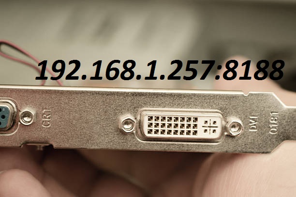 Router configuration with IP address and port settings